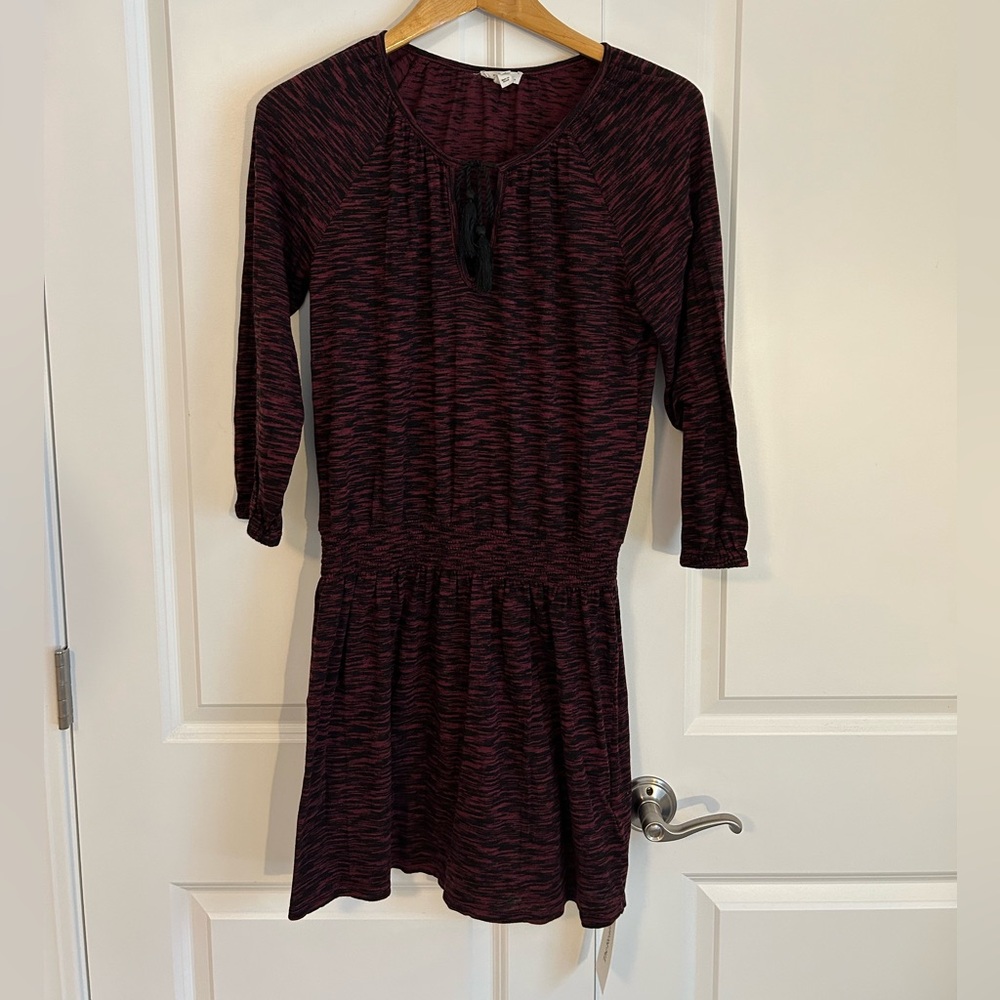 Soft Joie Tahiya Heathered Maroon
Tassel Dress Oversized Size L
